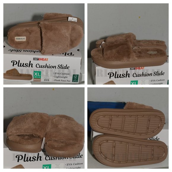 Unisex Sizing‎ brown 32 Degrees Plush Lined Slide - Picture 1 of 6